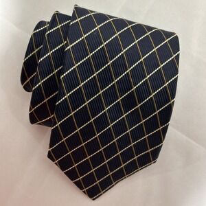 Valerio Garati Black Hand Made 100% Silk Mens Neck Tie‎ Career Preppy Work
